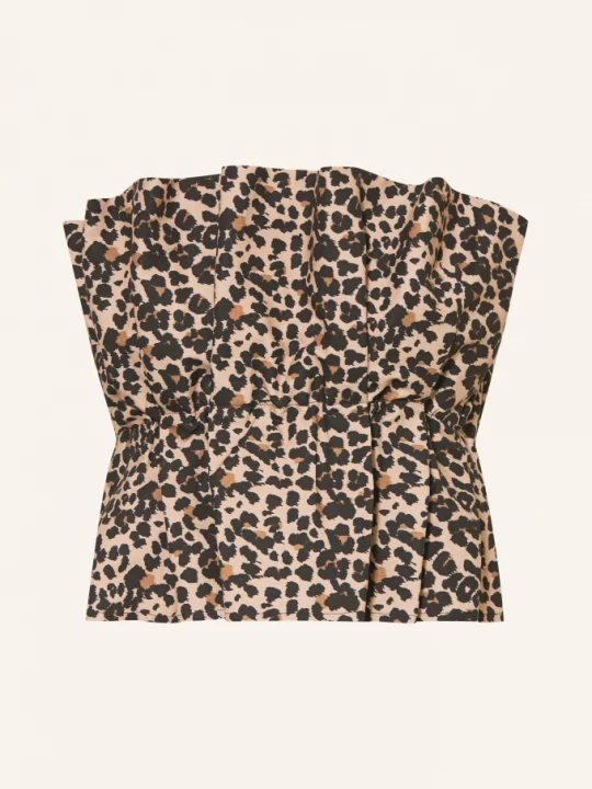 Obrázek produktu Sosue Cropped Top béžová / hnědá / černá