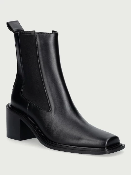 Obrázek produktu Souliers Martinez kotníkové boty dámské kožené DALLAS černá