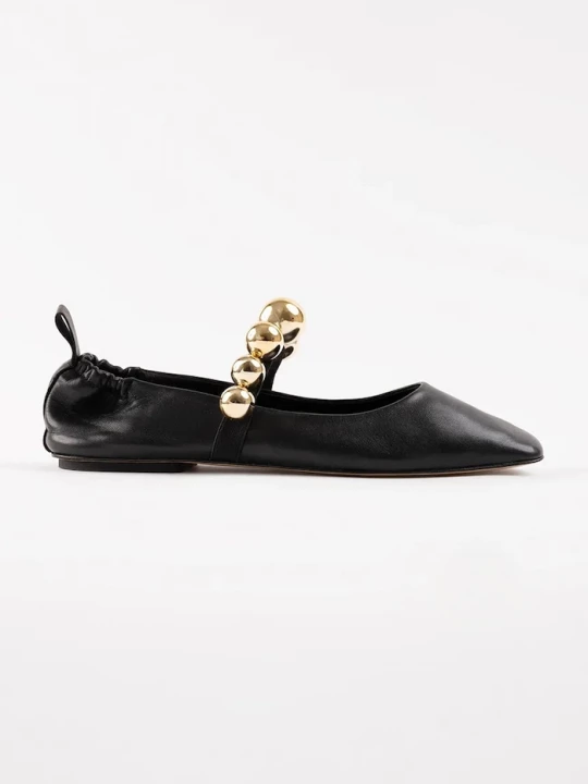 Obrázek produktu Souliers Martinez Kožené baleríny Souliers Martinez FLAMENCA černá