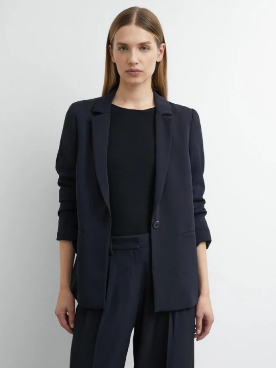Obrázek produktu Splývavý oversize blejzr comma modrá
