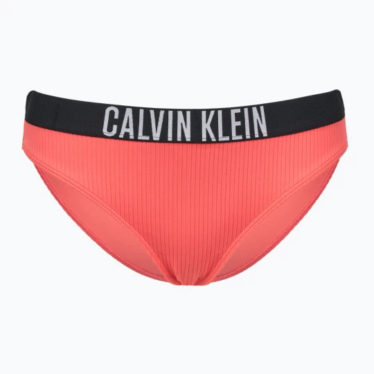 Obrázek produktu Spodní díl plavek Calvin Klein KW0KW02752 Intense Power Rib Bikini dazzlink coral Červená