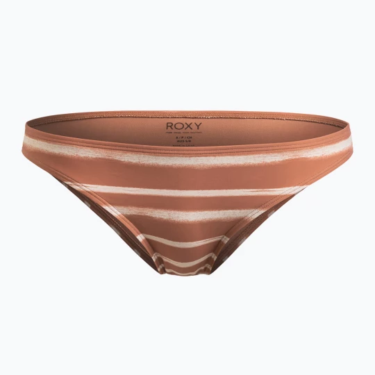 Obrázek produktu Spodní díl plavek ROXY Printed Beach Classics Moderate cedar wood happy stripe oranžová