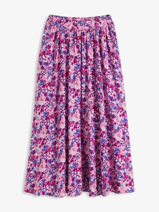 Obrázek produktu Spódnica maxi z czystej wiskozy BonPrix fioletowy