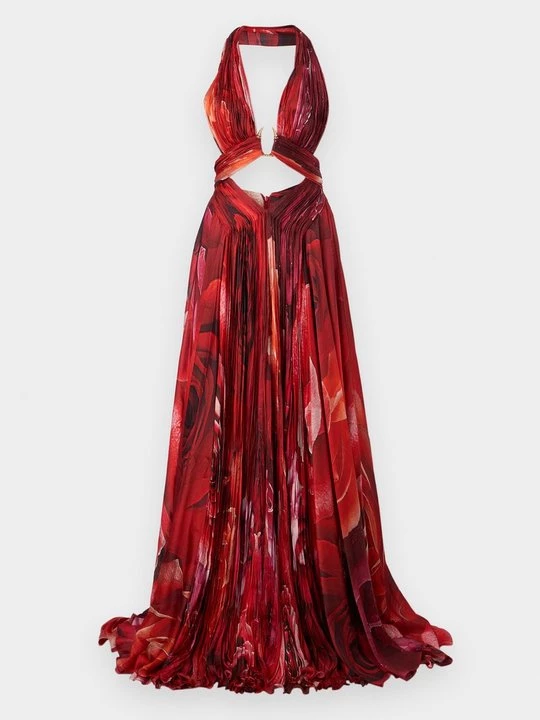 Obrázek produktu Společenské šaty Roberto Cavalli červená
