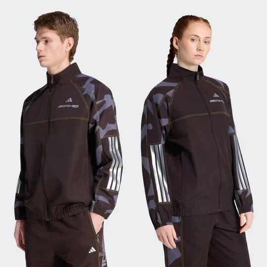 Obrázek produktu SPORTOVNÍ BUNDA AMG CAMO WOVEN Adidas hnědá