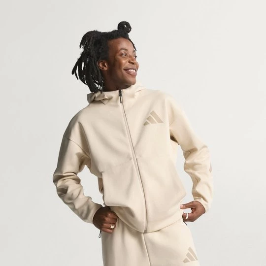 Obrázek produktu Sportovní bunda Z.N.E. Full-Zip Hooded Adidas Crystal Linen