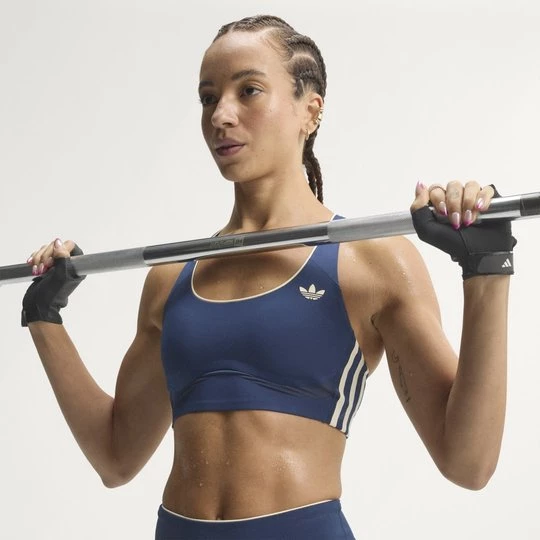 Obrázek produktu Sportovní podprsenka se střední podporou adidas Originals Night Indigo
