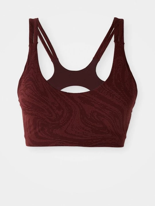 Obrázek produktu Sportovní podprsenky s lehkou oporou Nike bordeaux