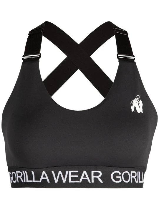 Obrázek produktu Sportovní podprsenky se silnou oporou Gorilla Wear černá