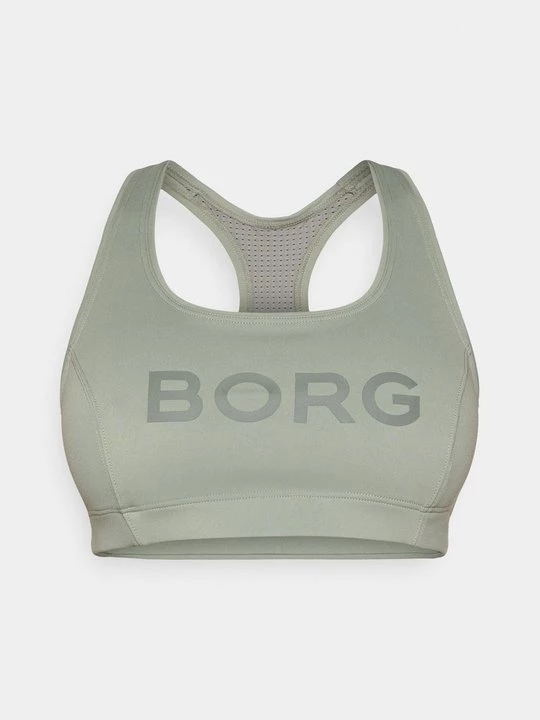 Obrázek produktu Sportovní podprsenky se střední oporou Björn Borg melírovaná zelená