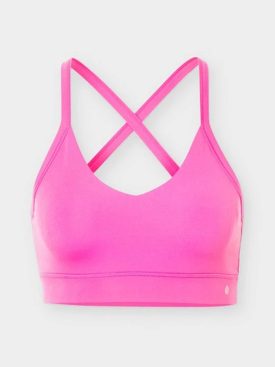 Obrázek produktu Sportovní podprsenky se střední oporou Even&Odd Active By Zalando neonová růžová