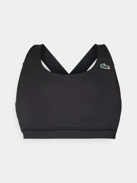 Obrázek produktu Sportovní podprsenky se střední oporou Lacoste černá