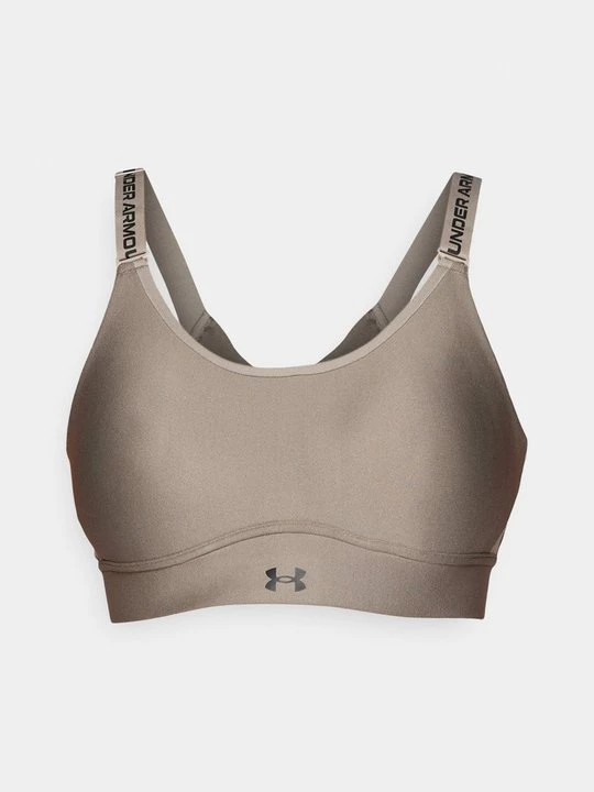 Obrázek produktu Sportovní podprsenky se střední oporou Under Armour světle hnědošedá