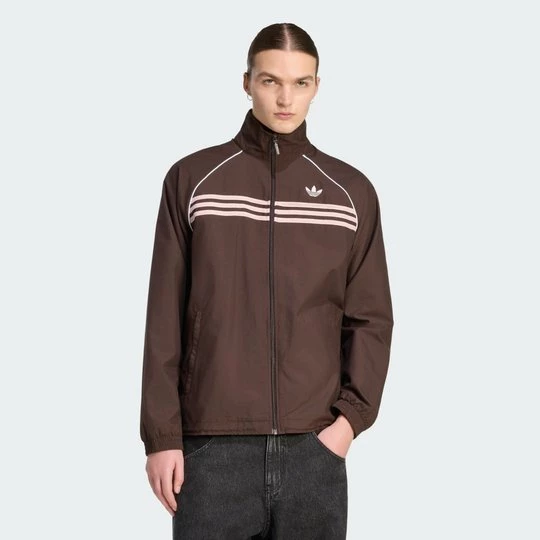 Obrázek produktu SPORTOVNÍ TOP CHEST STRIPES Adidas Aurora Coffee