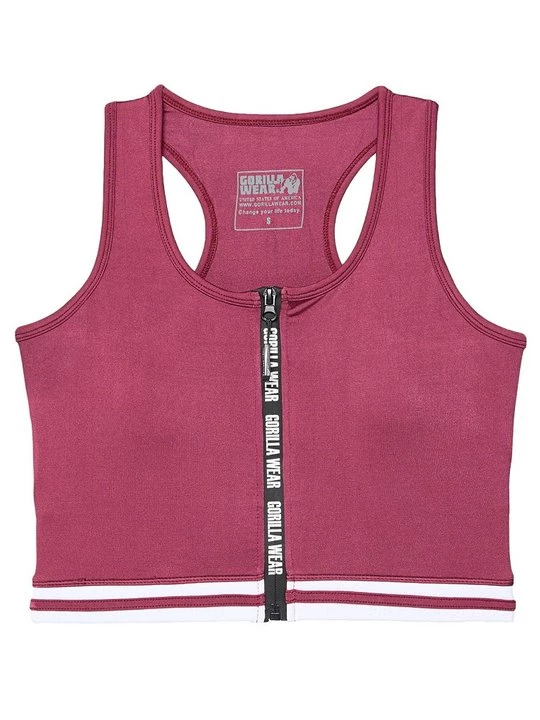 Obrázek produktu Sportovní tričko Gorilla Wear tmavě červená