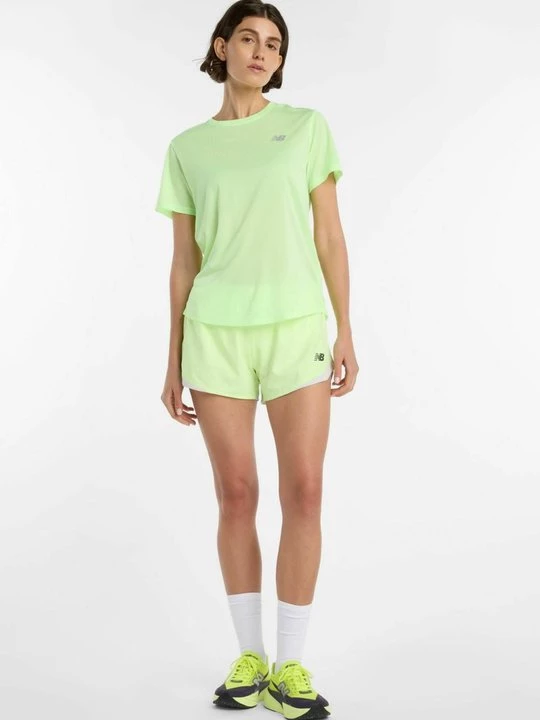 Obrázek produktu Jednoduché tričko New Balance neonoově zelená