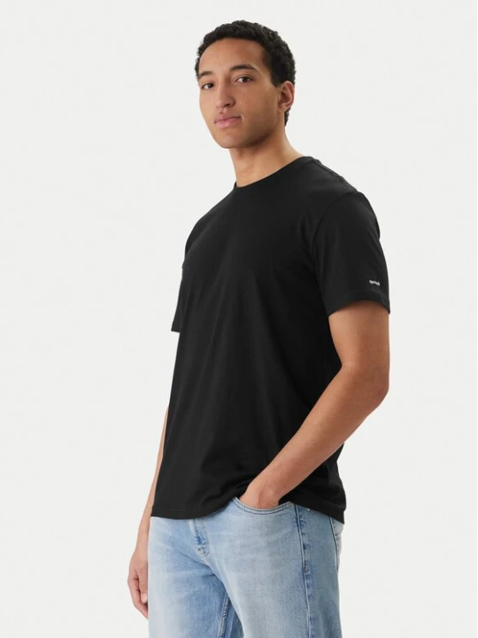 Obrázek produktu Sprandi T-Shirt W126-SIMTS-1014-48X Černá Regular Fit