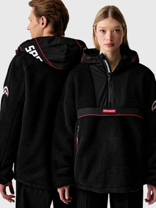 Obrázek produktu Sprayground anorak fleecový černá
