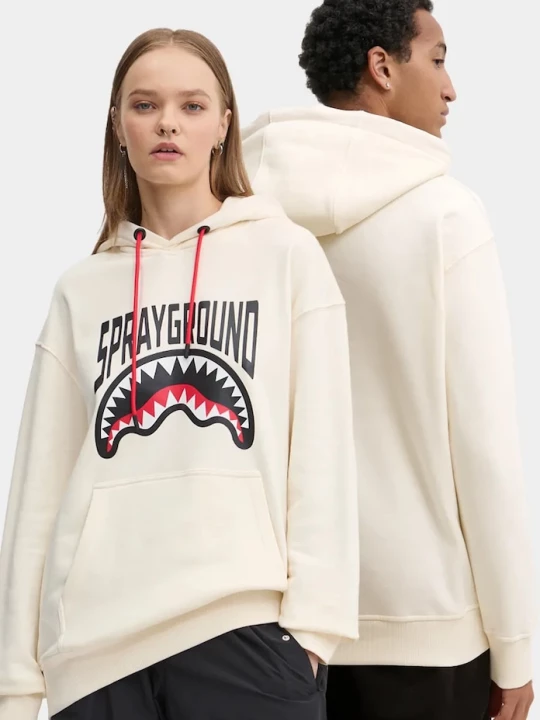 Obrázek produktu Sprayground Bavlněná mikina Sprayground béžová