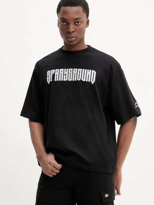 Obrázek produktu Sprayground Bavlněné tričko Sprayground černá