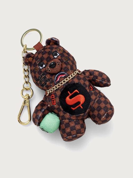 Obrázek produktu Sprayground klíčenka BUBBLY hnědá