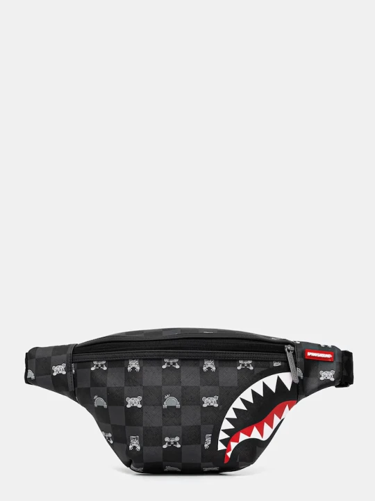 Obrázek produktu Sprayground ledvinka z imitace kůže černá