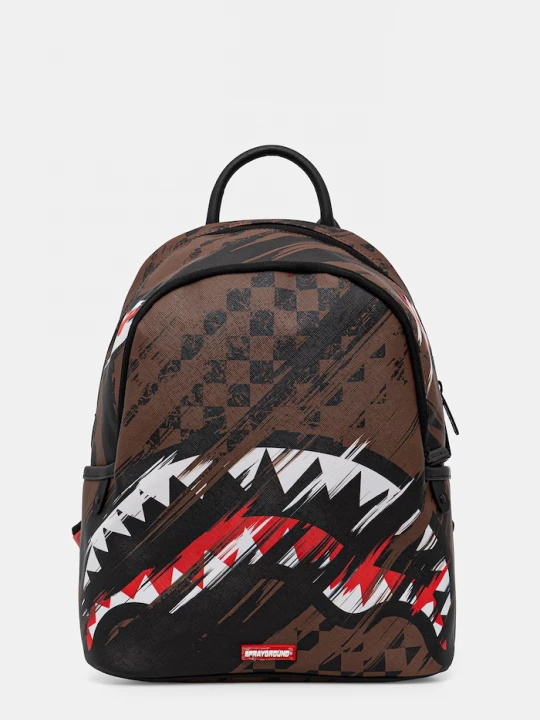Obrázek produktu Sprayground městský batoh z imitace kůže hnědá