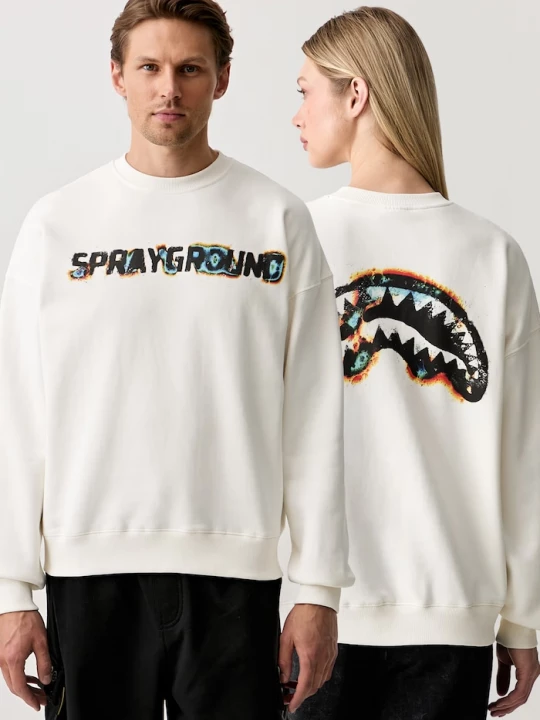 Obrázek produktu Sprayground mikina bavlněná béžová