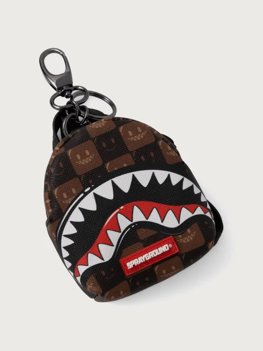 Obrázek produktu Sprayground odznak SHARKS IN PARIS hnědá