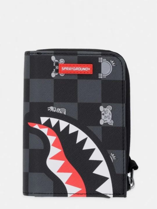 Obrázek produktu Sprayground Peněženka z imitace kůže černá