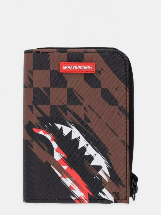 Obrázek produktu Sprayground Peněženka z imitace kůže hnědá