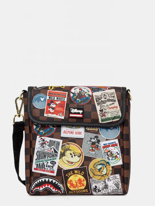 Obrázek produktu Sprayground taštička MICKEY MOUSE hnědá