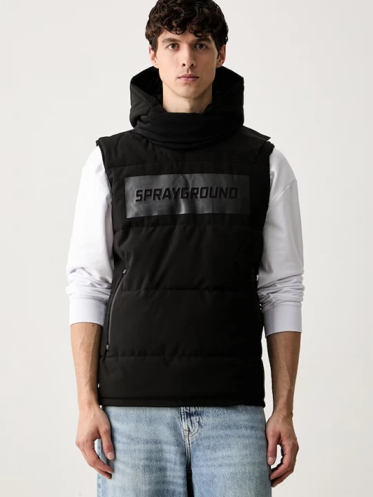 Obrázek produktu Sprayground vesta s kapucí pánská černá