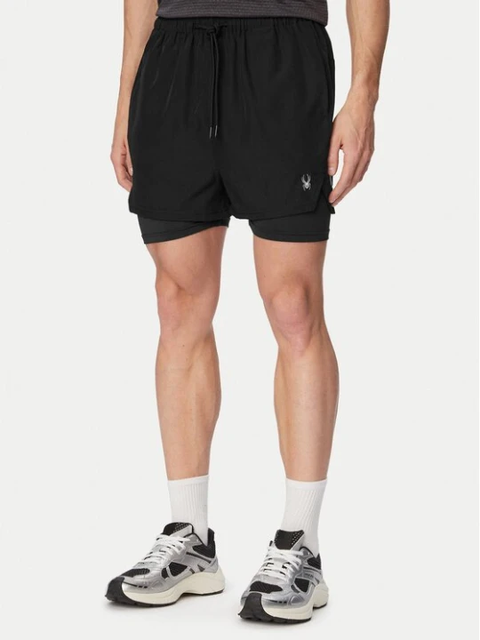Obrázek produktu Spyder Sportovní kraťasy W126-SPMSH-1005-48X Černá Regular Fit