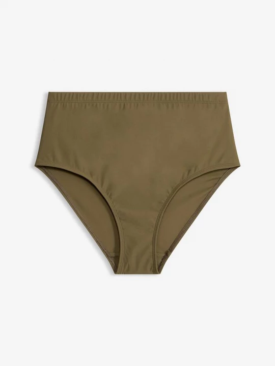 Obrázek produktu Stahovací bikinové kalhotky s vysokým pasem, lehký tvarující efekt BonPrix