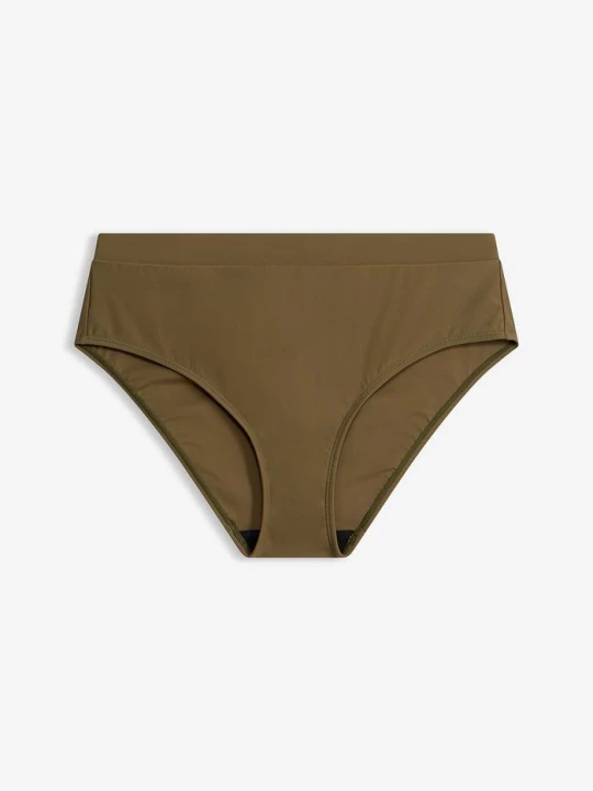 Obrázek produktu Stahovací bikinové kalhotky s vysokým pasem, lehký tvarující efekt BonPrix