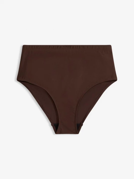 Obrázek produktu Stahovací bikinové kalhotky s vysokým pasem, lehký tvarující efekt BonPrix