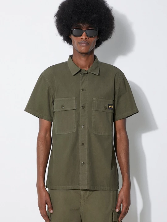 Obrázek produktu Stan Ray Bavlněná košile Stan Ray Cpo Short Sleeve zelená