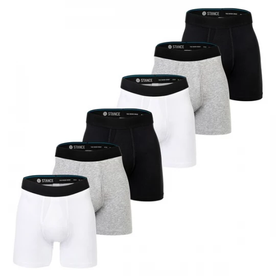 Obrázek produktu Stance Boxerky šedá / černá / bílá