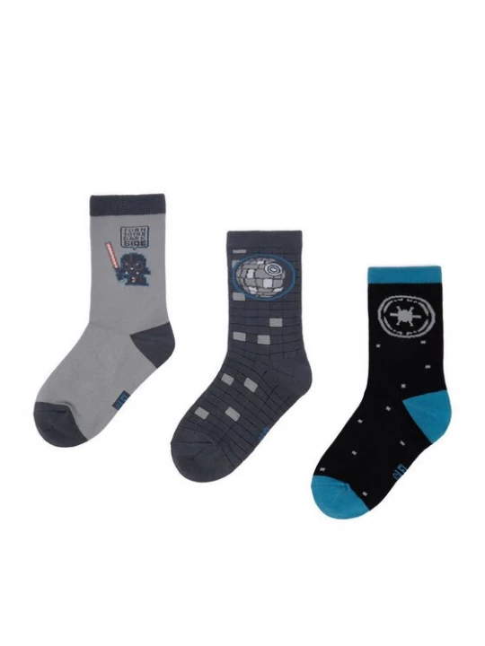 Obrázek produktu Star Wars Dlouhé ponožky CEO-ACCCS-AW26-227SW(3-PACK) Šedá