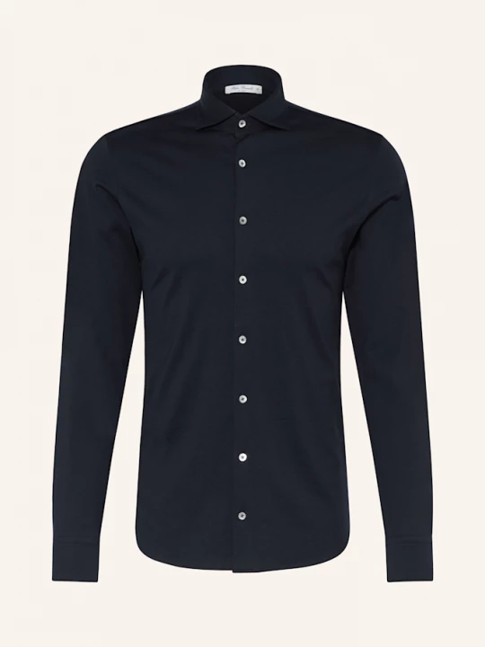 Obrázek produktu Stefan Brandt Žerzejová Košile Otis Slim Fit tmavě modrá