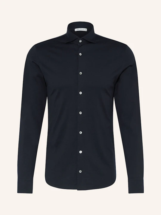 Obrázek produktu Stefan Brandt Žerzejová Košile Otis Slim Fit tmavě modrá