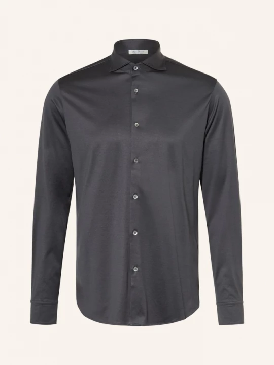 Obrázek produktu Stefan Brandt Žerzejová Košile Otis Slim Fit tmavě šedá