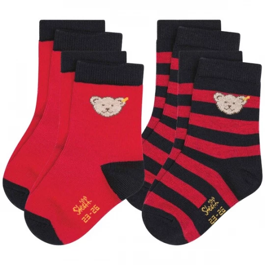 Obrázek produktu Steiff Collection Ponožky  červená / černá