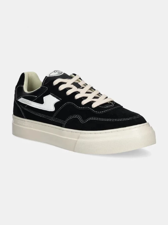 Obrázek produktu Stepney Workers Club Semišové tenisky Stepney Workers Club Pearl S-Strike Suede černá