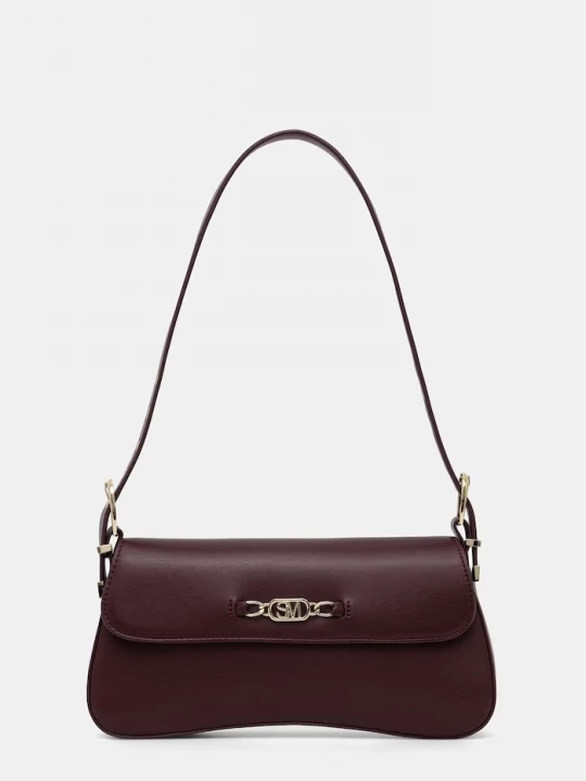 Obrázek produktu Steve Madden baguette kabelka dámská z imitace kůže Balicent burgundské