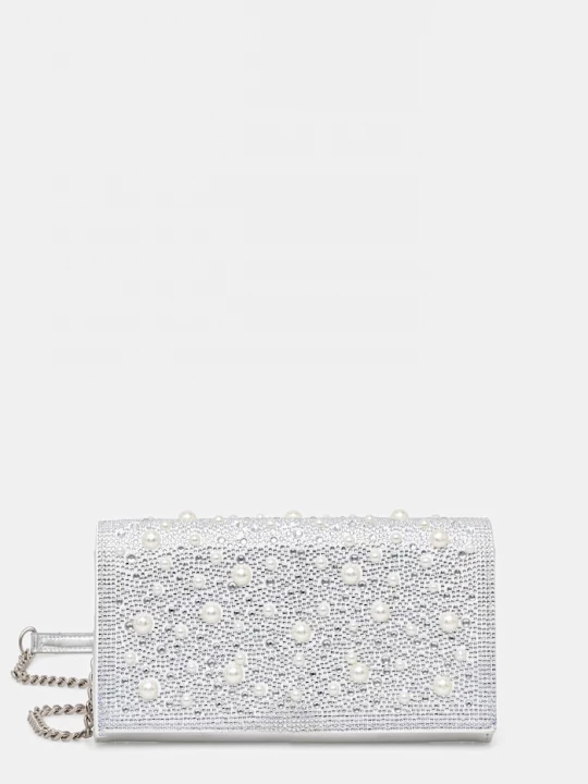 Obrázek produktu Steve Madden crossbody kabelka dámská Beforever stříbrná