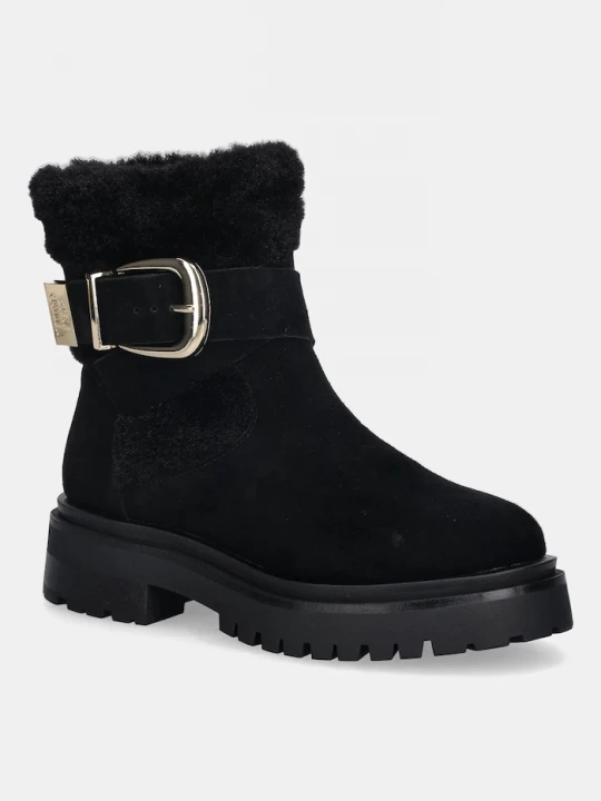 Obrázek produktu Steve Madden Dětské semišové boty Steve Madden Lodge černá