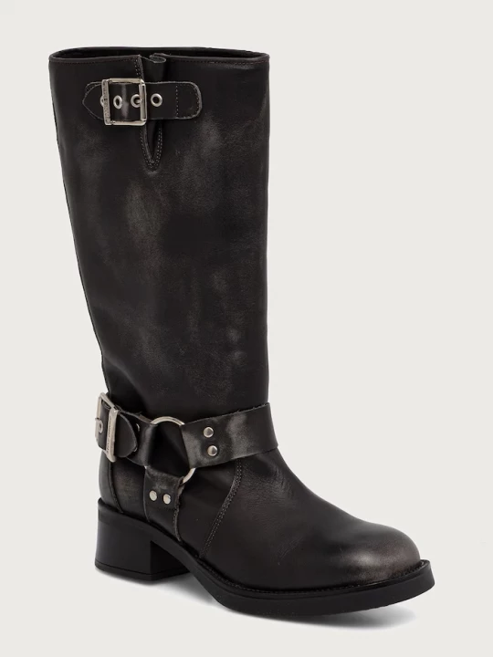 Obrázek produktu Steve Madden jezdecké kozačky dámské kožené Beau
