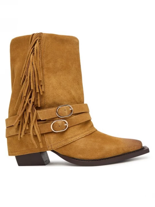 Obrázek produktu Steve Madden Kovbojská obuv Hadly 11005190 Hnědá